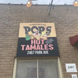 Pop&apos;s got him a new sign!  Fancy