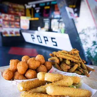 Showing off our fried side!