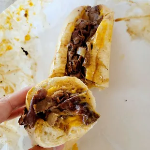 #2 $12.99 steak with cheese whiz