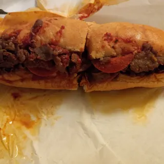 #8 Pepperoni Pizza Cheesesteak