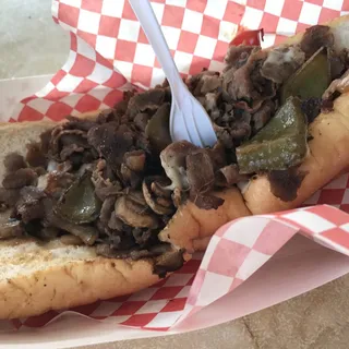 #32 Peppers & Mushroom Cheesesteak