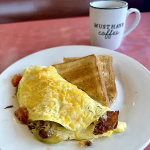 Pops Loaded Omelet