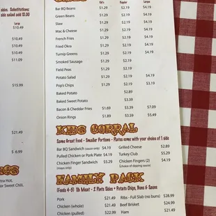 Menu 10/21