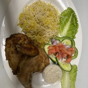 4. Half Chicken Mandi