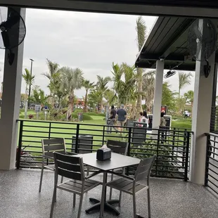 Patio area
