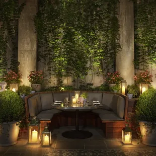 Bowery Garden - outdoor seating