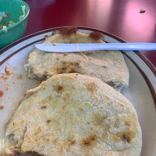 Pork and carne asada