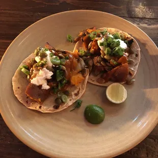 Yam Tacos