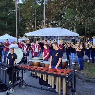 High School Band - sounded great