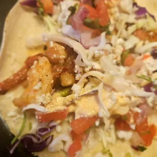 Shrimp taco