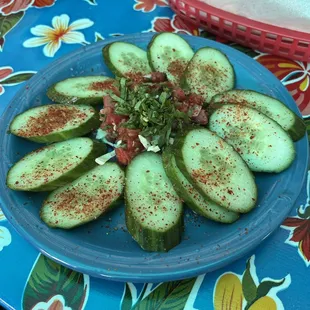 Spicy Cucumbers
