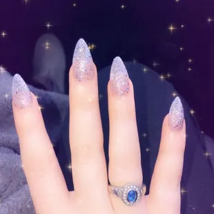 I absolutely love the nails I got today he did amazing