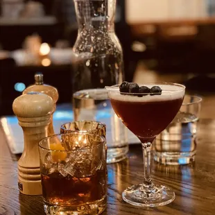 Bee Keeper and Autumn Spice Old Fashion