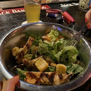 Grilled Chicken Caesar Salad