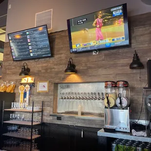 Nice view from the bar.