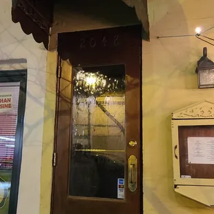 Front of Restaurant