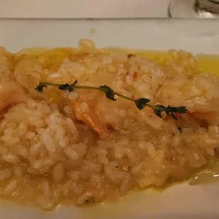 Shrimp Risotto - Mexican Gulf shrimp tossed with Northern Italian arborio rice