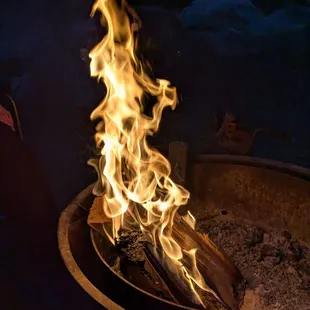 Fires are allowed!