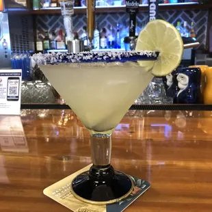 Margarita at the bar