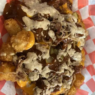 Loaded BBQ Tots