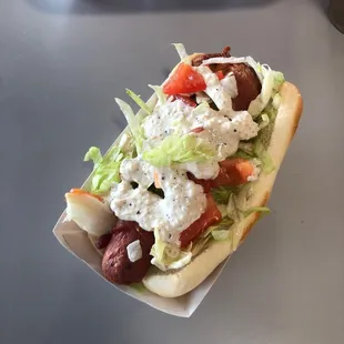 BLT dog