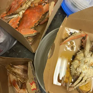 My last minute Porgy&apos;s Seafood Haul on Uber Eats!! It was sooo satisfying and delicious!