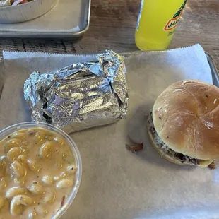 Pulled Pork on White Bread