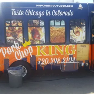 the side of a food truck
