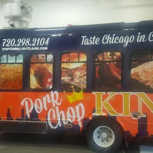 the side of a food truck