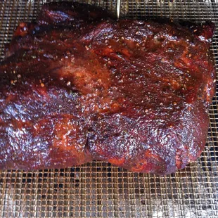 Slow smoked pork for the pulled pork sliders