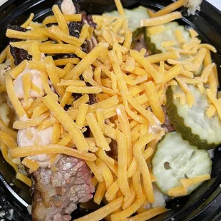 BBQ Bowl with Beef Brisket Bowl