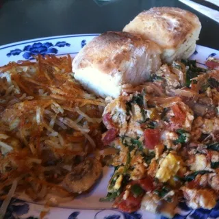 Nadia's Vegetarian Scramble