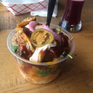 The por'ketta pork sundae is delicious.