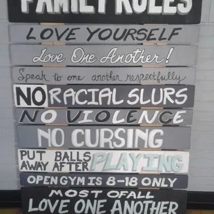 Love the Love City basketball court rules!