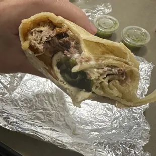 Porky Signature Burrito