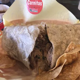 Carnitas Burrito