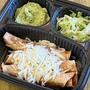 3 Rolled Tacos