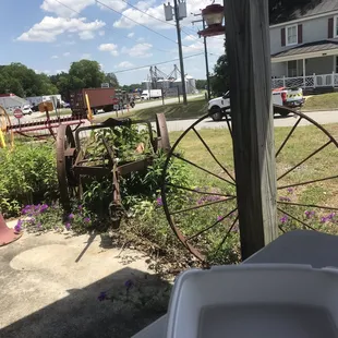 View from table