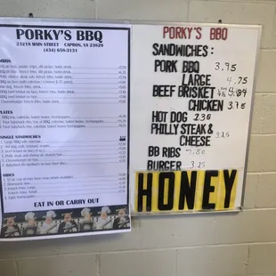 Menu.