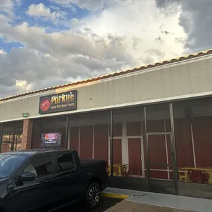 Front of Porkys.