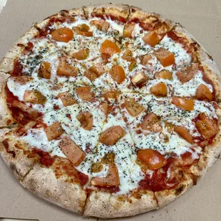 Margarita: Cooked Tomato, Basil, Garlic Powder