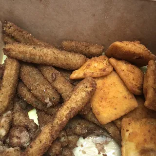 TOASTED 4 CHEESE RAVIOLI