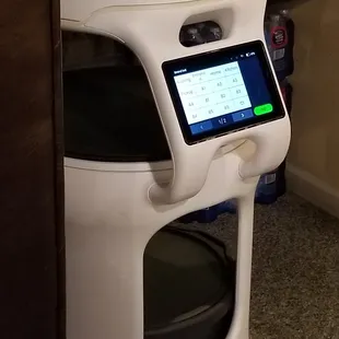 Robot at Dock station