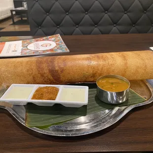 Had craving for South Indian food. Visited this restaurant with friends. Ordered Masala Dosa. It tasted same as we taste back home.
