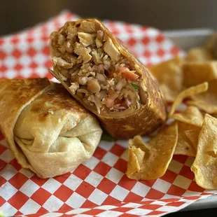 Grilled Chicken Burrito Lunch