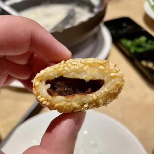 Sesame Ball Inside