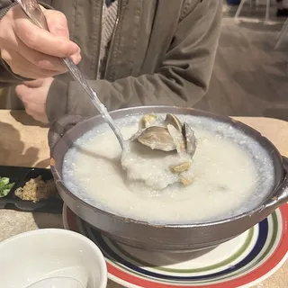 Scallop & Clams Sawo Porridge