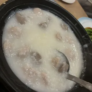 House Made Meatball Sawo Porridge