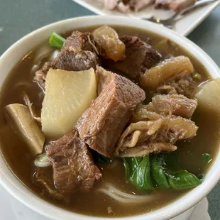 Shrimp Won Ton Noodles Soup