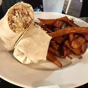 Cajun Chicken Wrap